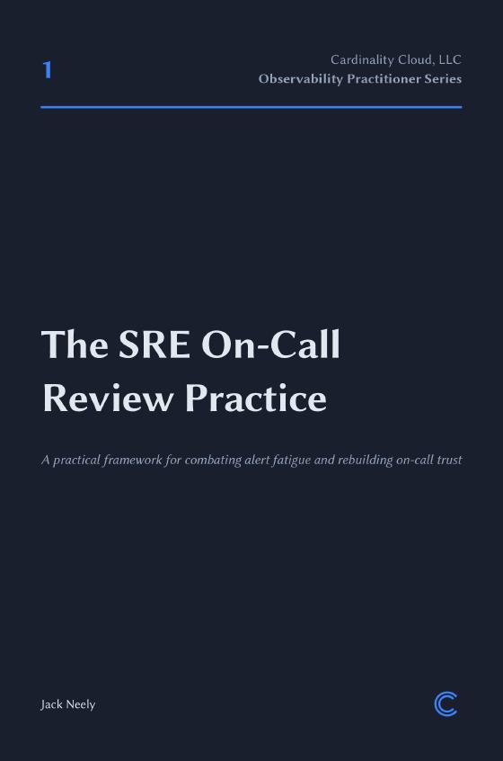 The SRE On-Call Review Practice book cover